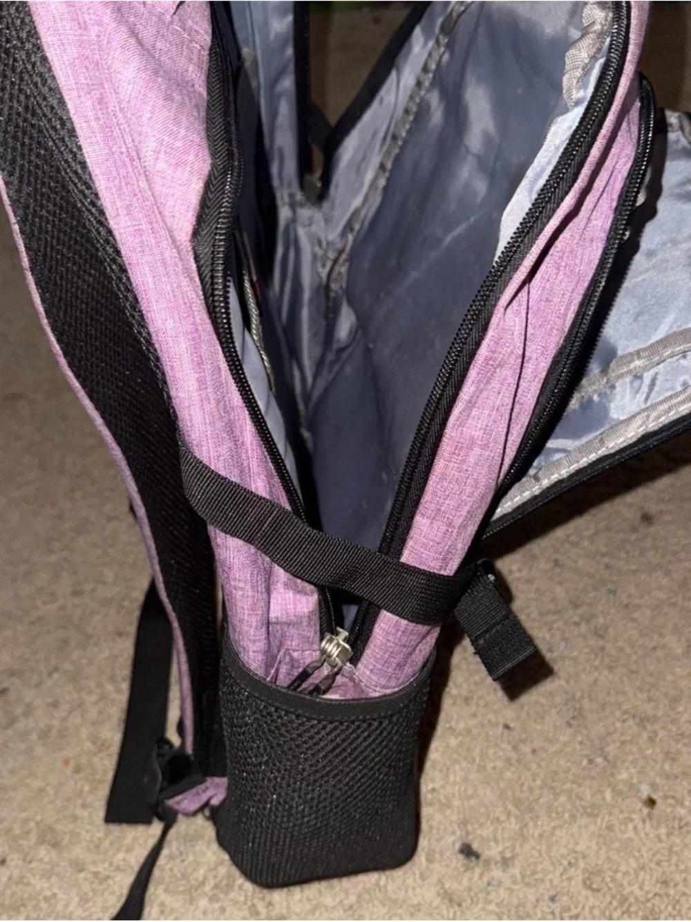 Purple laptop Men's Backpack - Durable Everyday Bag